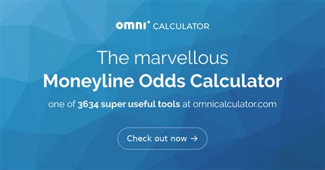moneyline calculator|Moneyline Odds Calculator.